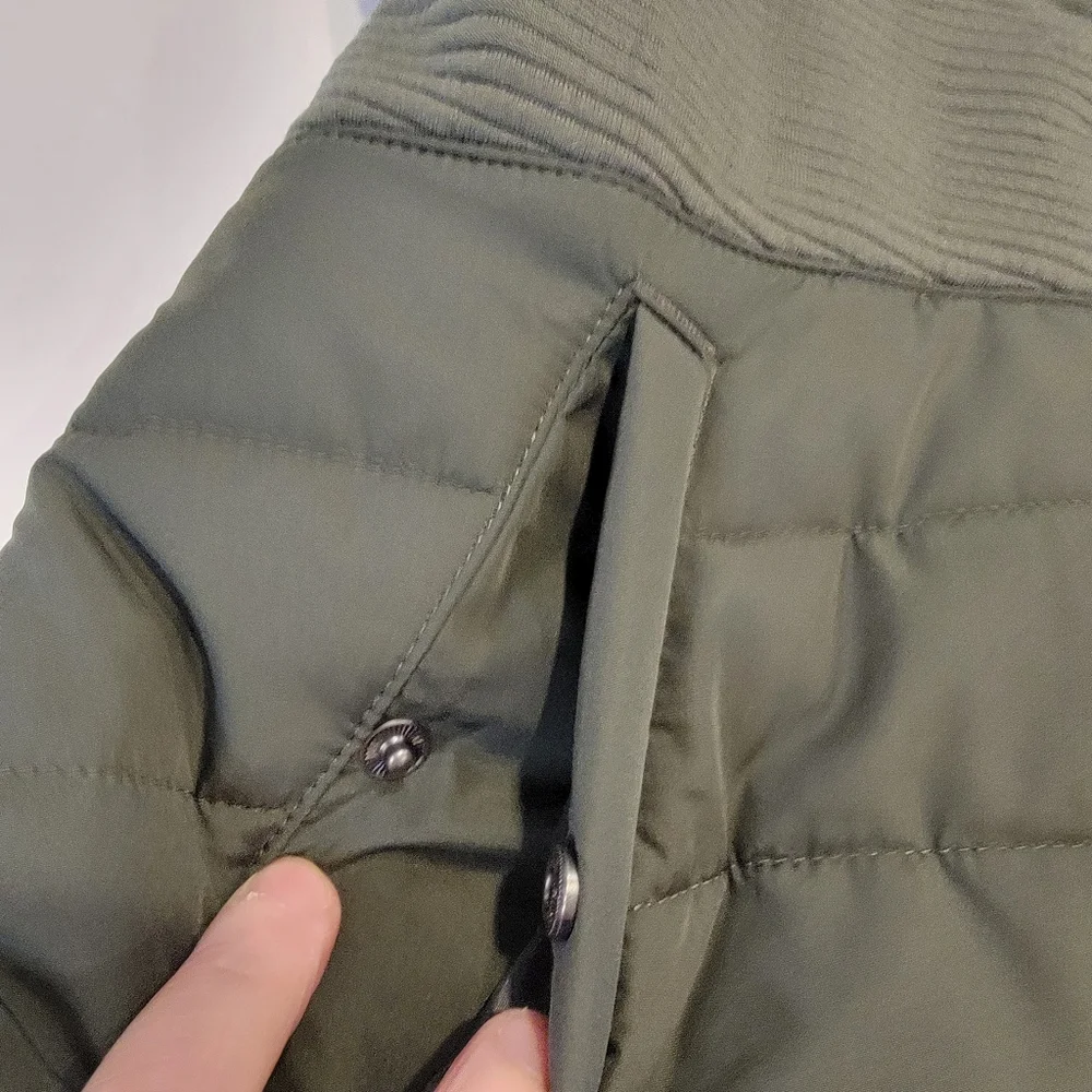 Tek Gear Workout Gear Quilted Vest Green Size Small NWT!